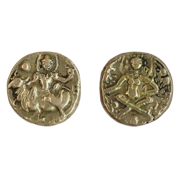 Sasanka Dynasty: Sasanka King of Gauda, Gold Dinar