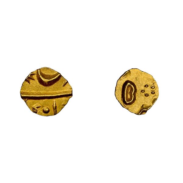 Bengal Presidency: INO Shah Alam II, Azimabad, Gold 1/64 Mohur