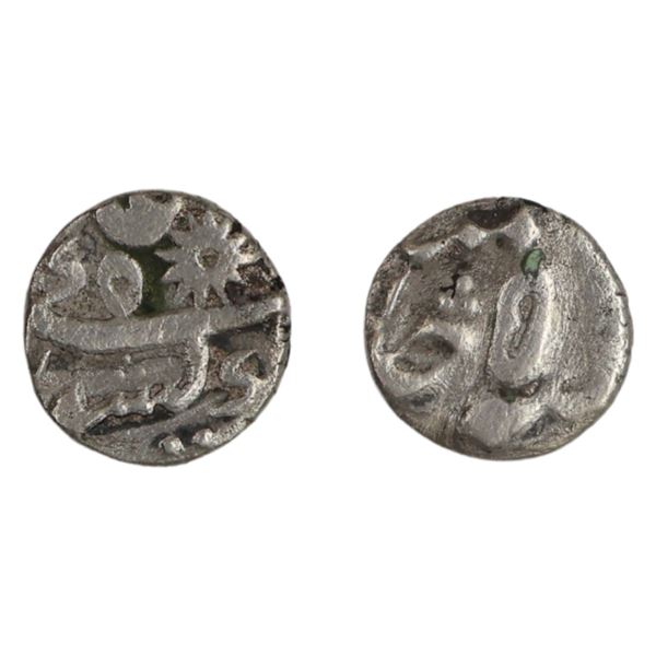 Bengal Presidency: INO Shah Alam II, Murshidabad, Silver 1/8 Rupee