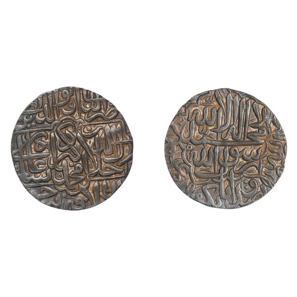 Jalal-ud-din Muhammad Akbar, Silver Rupee, Dar-ul-Khilafat Jaunpur