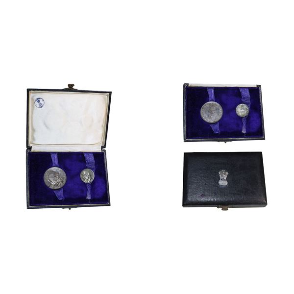 Republic of India: 1972 Commemorative Set (2 coins), VIP Proof Set