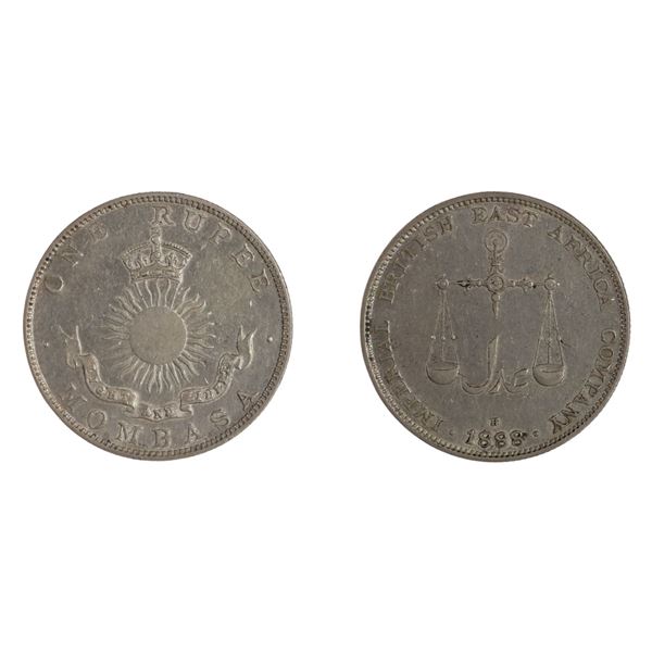 Foreign: Mombasa, Silver Rupee