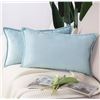 Image 1 : MADIZZ Home Textile Microfiber Pillowcase, Light Blue