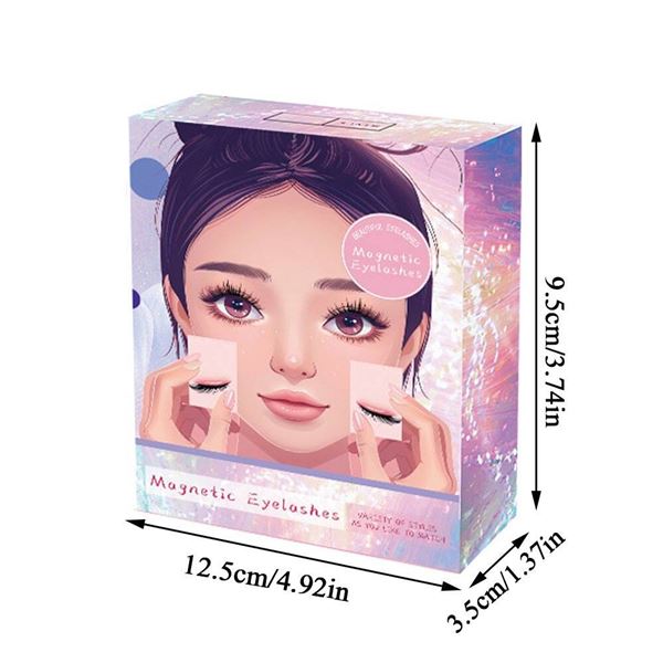 Magnetic Eyelashes With Applicator Tool