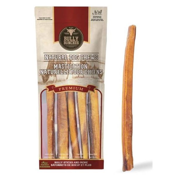 2 Pack Bully Bunches Natural Dog Chews Premium Bully Sticks 5per Pack