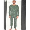 Image 1 : PL by Petit Lem Men’s Pajama Set, Size XXL, Holiday Tree Pattern
