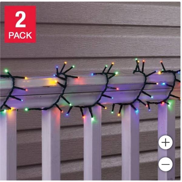 Sylvania 2 x 400 light Micro Led Christmas Lights