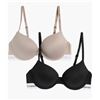 Image 1 : Calvin Klein 2 Pack Push Up Plunge Bras 38C Microfiber Stretch