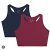 Image 1 : GapFit XL/TG 2-Pack Tank Bra Multi-Color Set