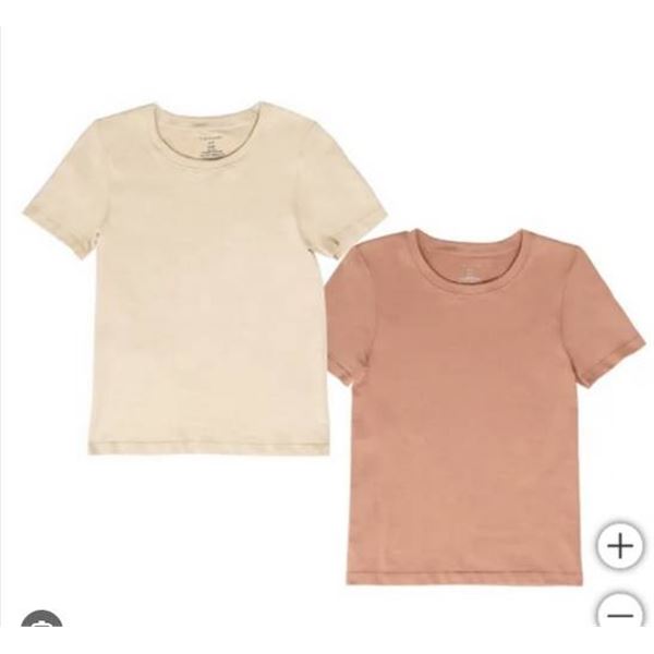 Tahari Smooth Seamless T-Shirt Set, M/M, Two-Piece, Women’s Apparel