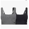 Image 1 : Puma 2-Pack Seamless Sports Bras, Size Large, Convertible Back Design