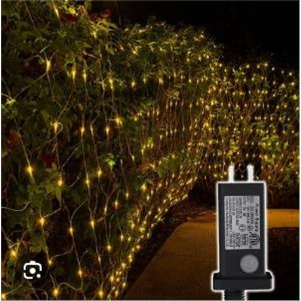 Holiday and Garden LED Outdoor Net Lights with 360 LEDs