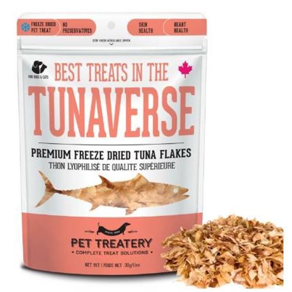 Pet Treatery Premium Freeze-Dried Tuna Flakes 85g