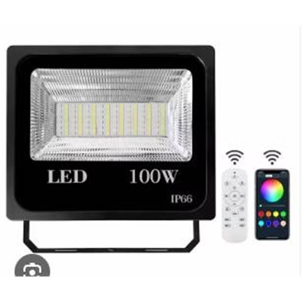 100W LED Flood Light with Remote Control