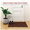 Image 1 : SlipToGrip Door Mat, 35 x 23 Inches, Brown