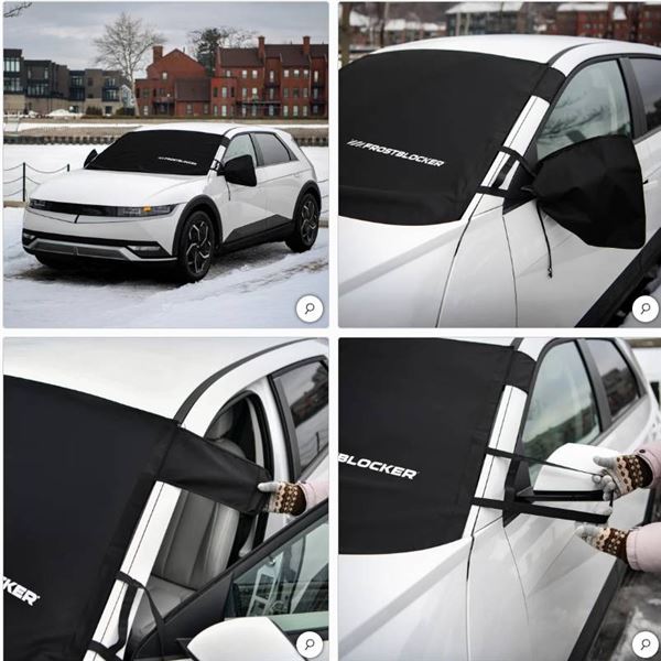 FrostBlocker Winter Windshield & Mirror Covers – 63×41 Inches