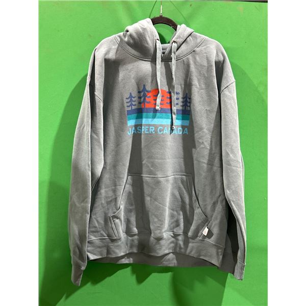 Lago Apparel Co. Adult Pullover Hoodie, Jasper Canada Design, Size 2XL