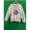 Image 1 : Lago Apparel Co. Adult Basic Crew Sweatshirt, Size M, Ash Color