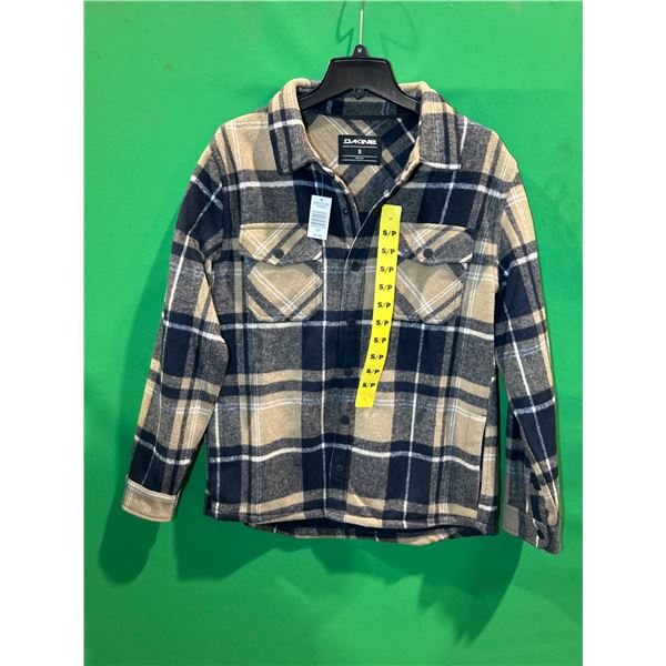 Dakine Plaid Shirt Jacket, Size Small, Made in China