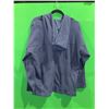 Image 2 : Roxy Blue Long-Sleeve Button-Up Hoodie Size Medium