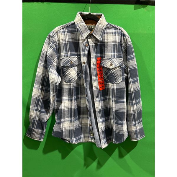 Jachs New York Plaid Long Sleeve Button-Up Shirt Medium