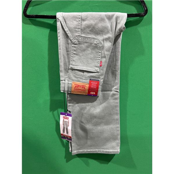 Levi’s Carpenter Jean Pants for Girls, Size 10, Gray Color