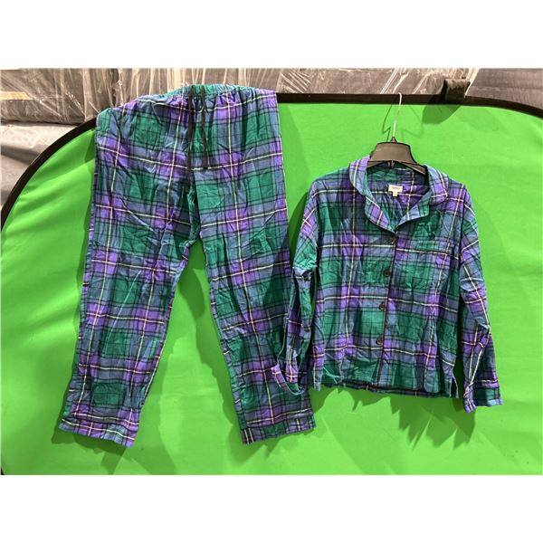 BedHead Pajamas M/M Two-Piece Set in Plaid Design