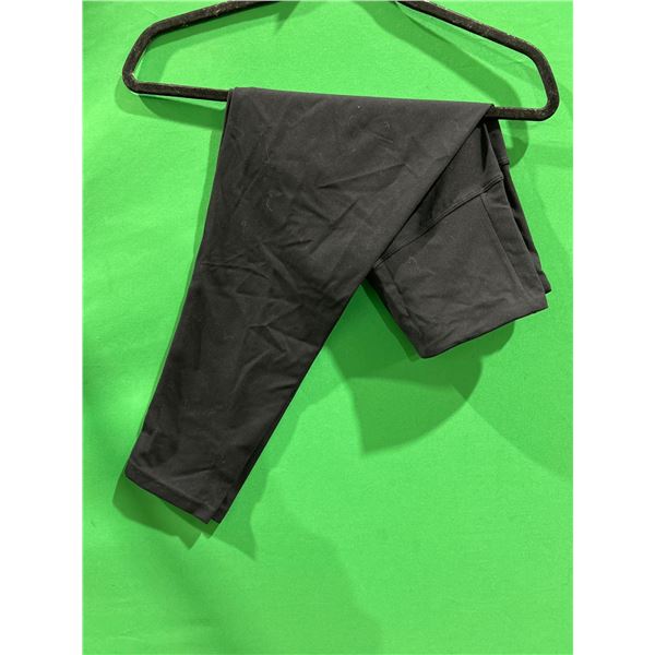 Tuff Veda Black Leggings, Size S/P