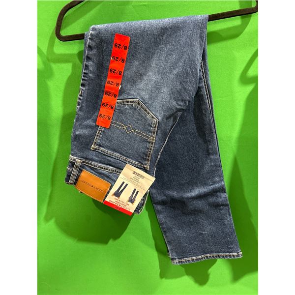 Lucky Brand 8/29 Mid Rise Straight Jeans
