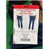 Image 2 : Lucky Brand 8/29 Mid Rise Straight Jeans