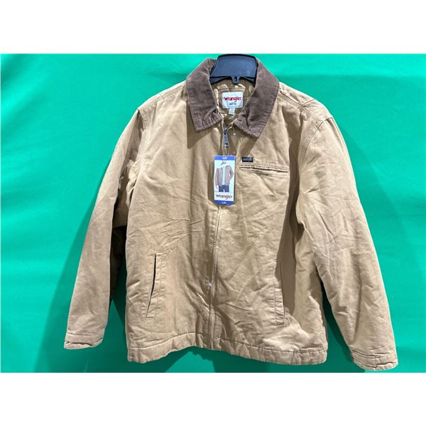 Wrangler L/G Brown Jacket With Corduroy Collar