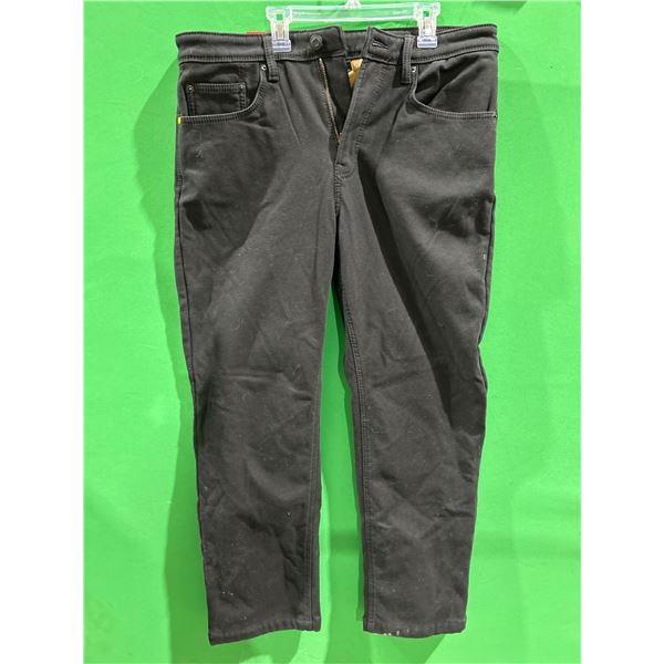 CAT Fleece Lined Canvas Pant, Size 34×30