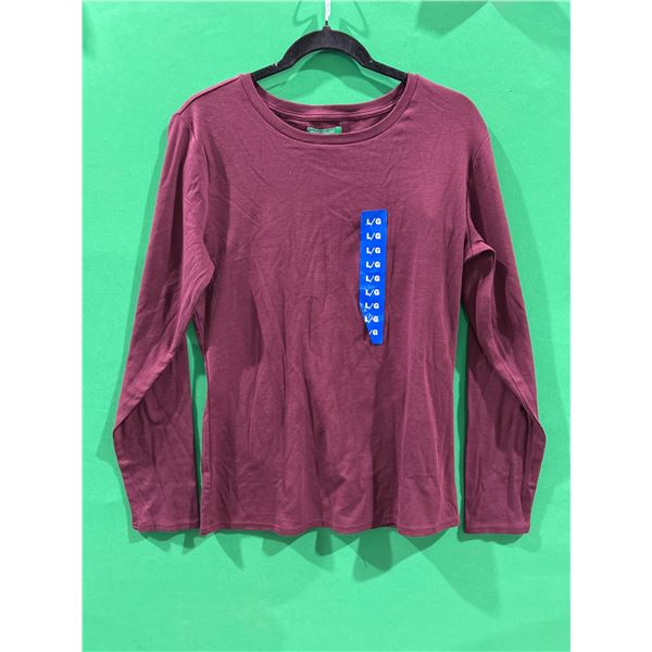 United Colors of Benetton Supima Long-Sleeve Shirt Size L