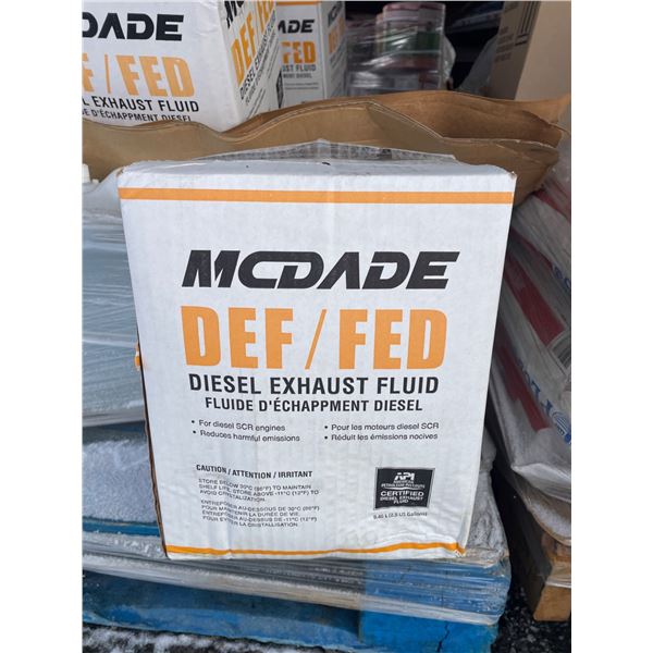 McDade DEF/FED Diesel Exhaust Fluid 9.46L (2.5 U.S. Gallons)
