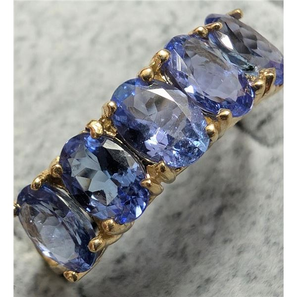 10K(2g), TANZANITE (2.5ct)RING, size  , appraised value $2200