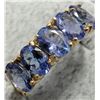 Image 1 : 10K(2g), TANZANITE (2.5ct)RING, size  , appraised value $2200