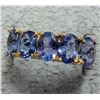 Image 3 : 10K(2g), TANZANITE (2.5ct)RING, size  , appraised value $2200
