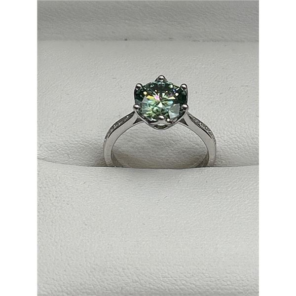 $1800 APPRAISED 3.00 CARAT ROUND CUT SOLITAIRE RING