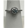 Image 3 : $1100 APPRAISED 1.00 CARAT BRILLIANT CUT HALO RING