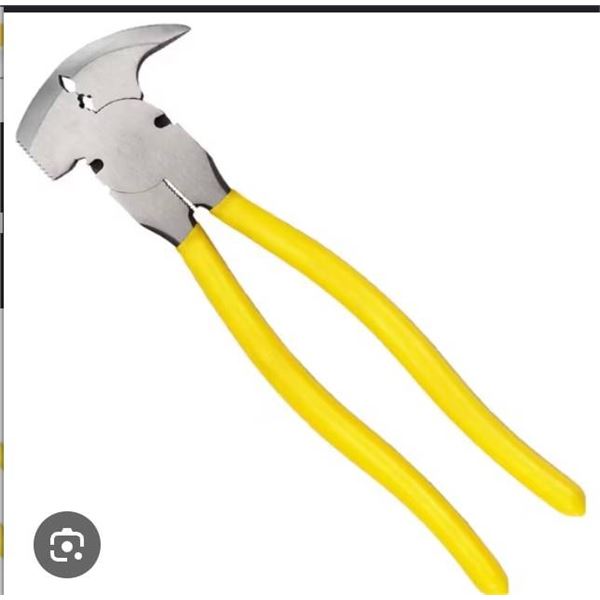 Yellow-Handle Fencing Pliers
