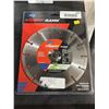 Image 2 : Norton 7-Inch Clipper Classic Diamond Blade, 7/8-Inch Arbor