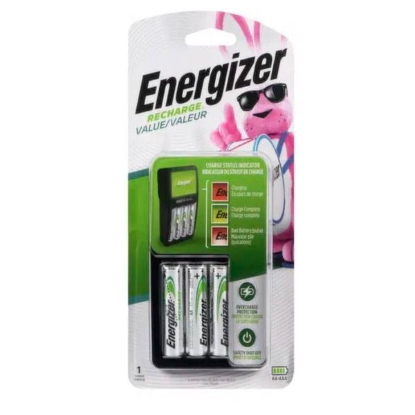 Energizer Rechargeable Charger For AA & AAA Batteries