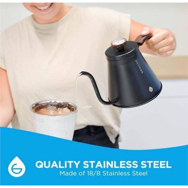 Grosche Marrakesh Stainless Steel Pour-Over Drip Kettle, 1000 mL