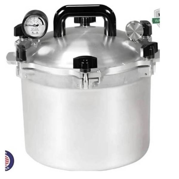 All American Model 910 Heavy Cast Aluminum Pressure Canner/Cooker, 10.5 Quart