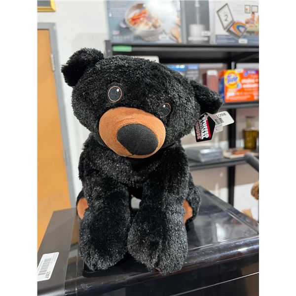 The Stuffed Animal House 20″ Black Bear Plush Toy