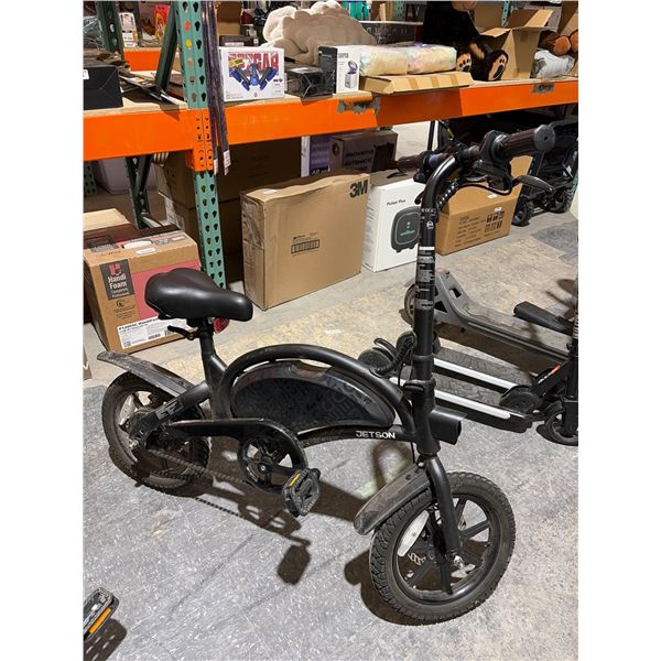 Jetson Folding Electric Bicycle with Pedal Assist and Rear Suspension  SOLD AS IS NO CHARGER