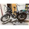 Image 1 : Electric Fat Tire Bike With Rear Rack and Dual Suspension SOLD AS IS NO CHARGER