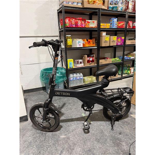 Jetson Folding Electric Bicycle with Pedal Assist and Rear Suspension  SOLD AS IS NO CHARGER