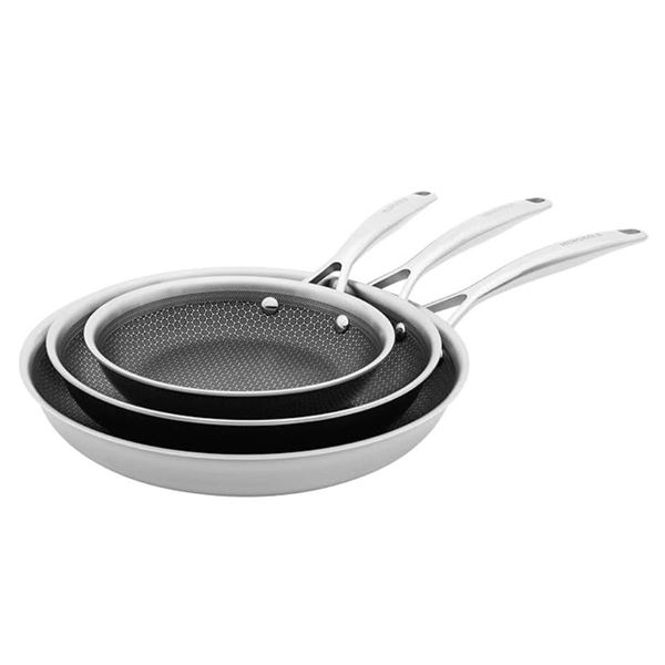 Henckels Paradigm Ceramic Nonstick Fry Pan Set with 3 Pieces
