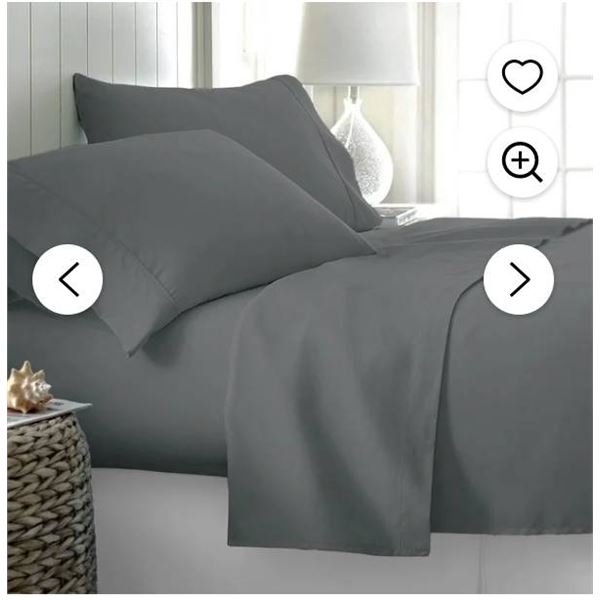 Comfy Bamboo Wool 4-pce queen sheet set